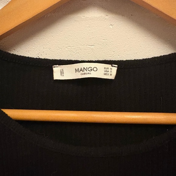 Mango Black Cold Shoulder Dress - Picture 2 of 2